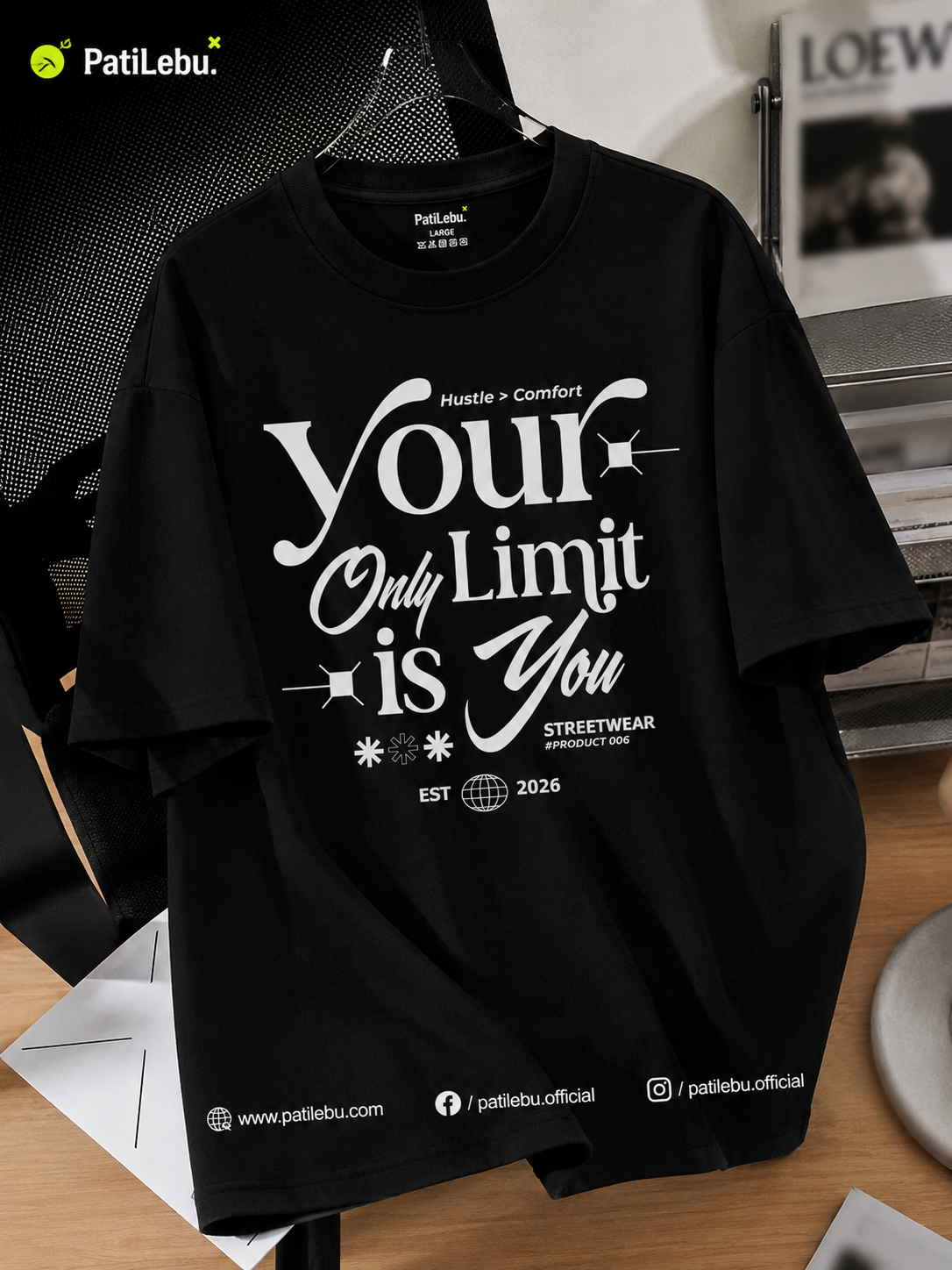 Your only Limit is You - Tshirt — PatiLebu Bangladesh