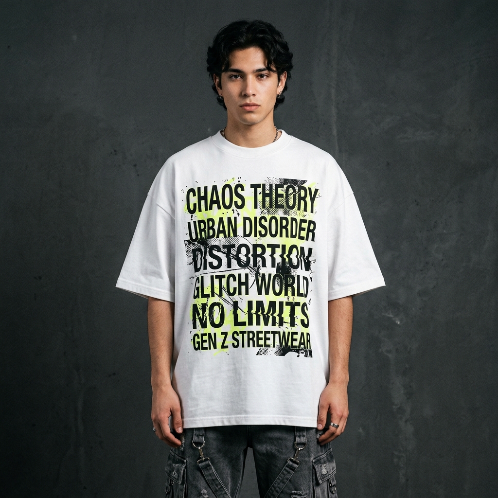 Chaos Theory Oversized Tee