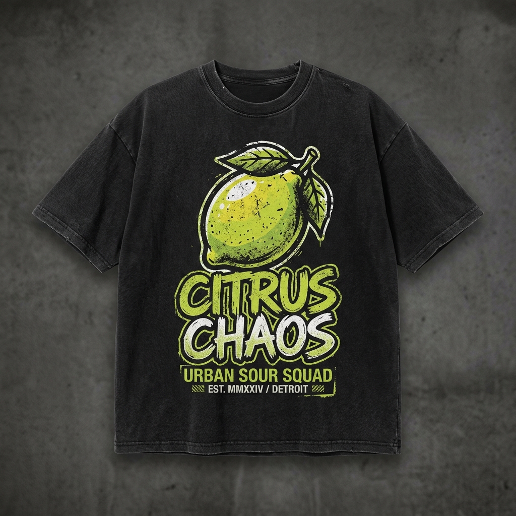 Citrus Chaos Vintage Tee